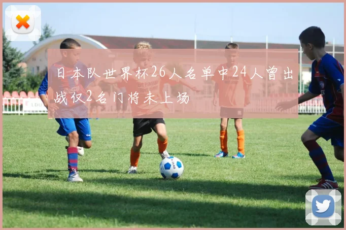日本队世界杯26人名单中24人曾出战仅2名门将未上场
